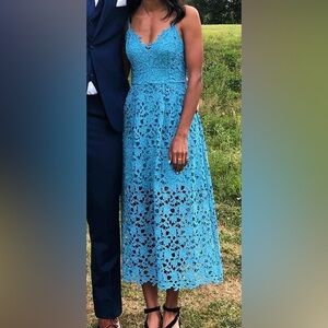 ASTR the label dress - lace midi XS